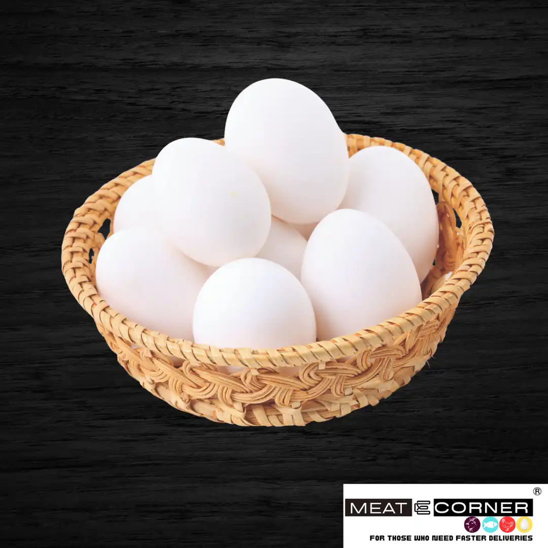 Farm White Eggs